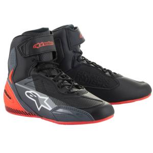 Zapatillas Alpinestars Faster 3 negro-rojo
